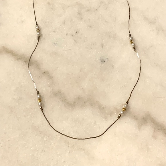 Vintage pearl necklace - Picture 2 of 3